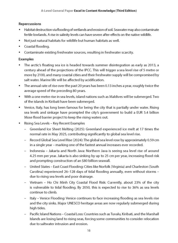 A-Level General Paper Excel in Content Knowledge (Third Edition) - Image 3