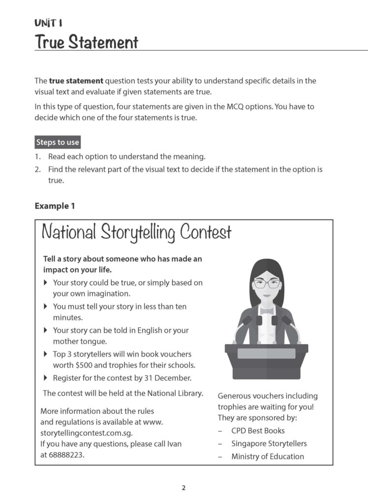 Primary 6 English Master Your Comprehension Skills - CPD Singapore ...