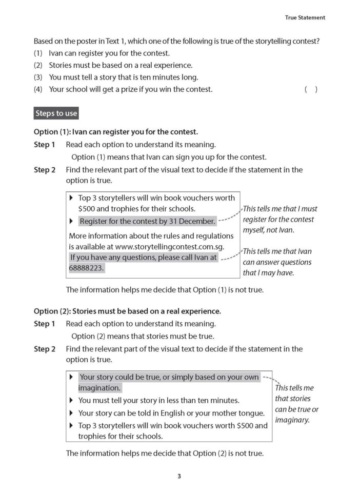 Primary 6 English Master Your Comprehension Skills - CPD Singapore ...