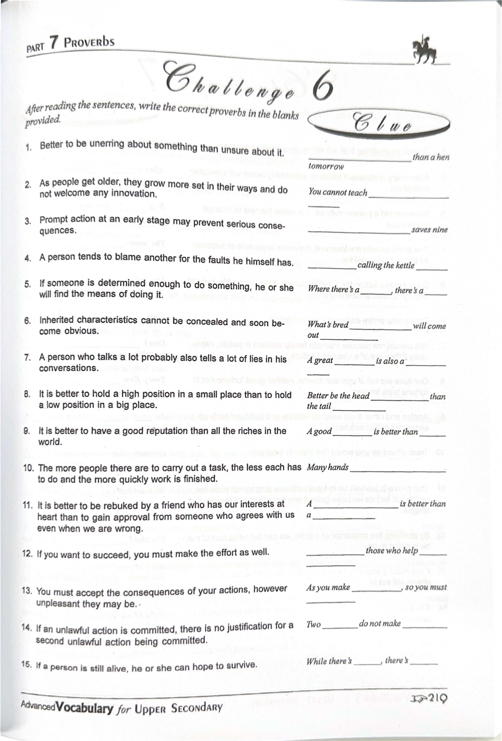 Upper Secondary Advanced Vocabulary - Image 7