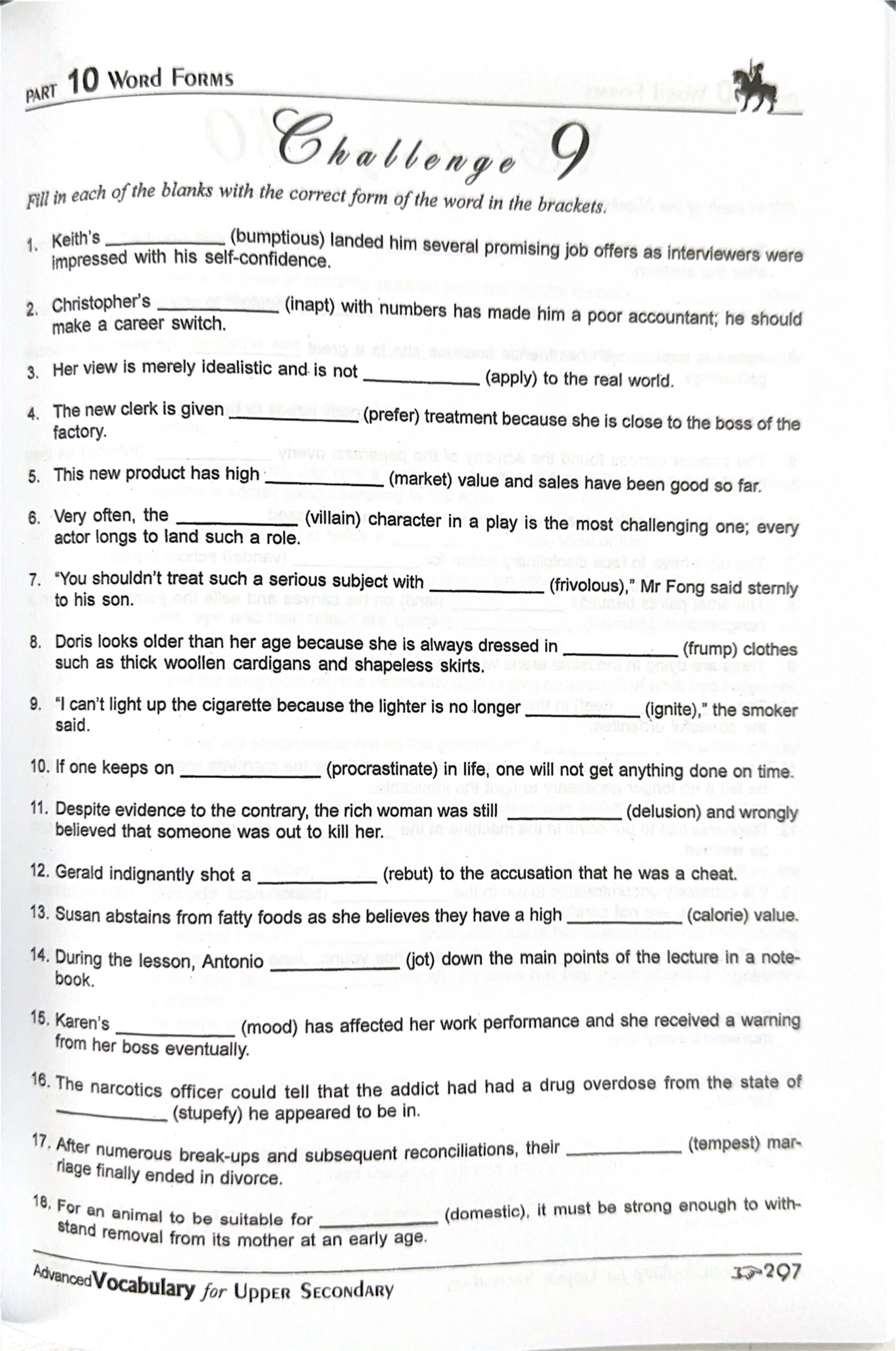 Upper Secondary Advanced Vocabulary - Image 8