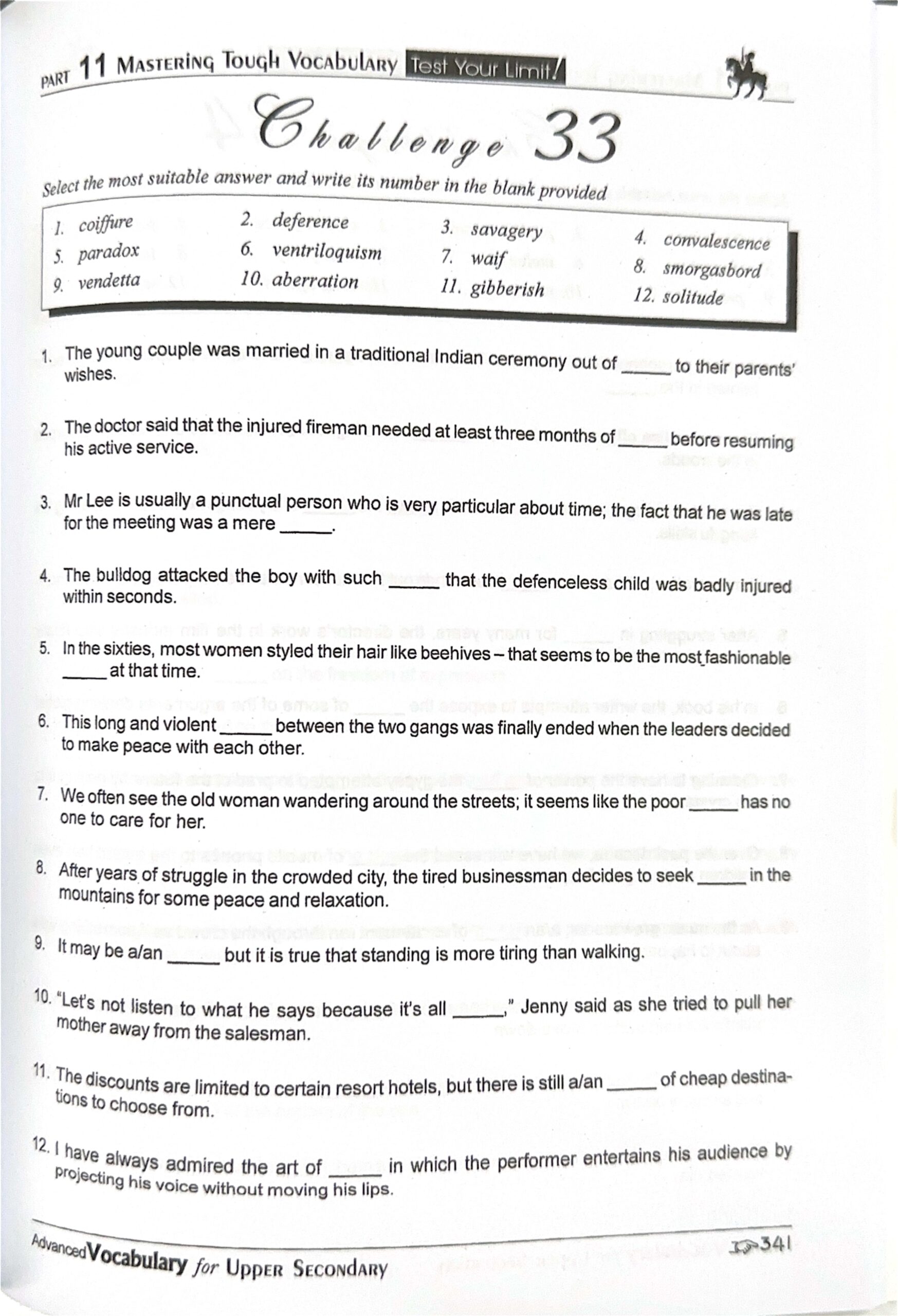 Upper Secondary Advanced Vocabulary - Image 9