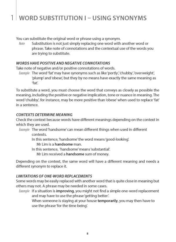 Key Guide Lower Secondary English: Mastering Paraphrasing Skills (Second Edition) - Image 9