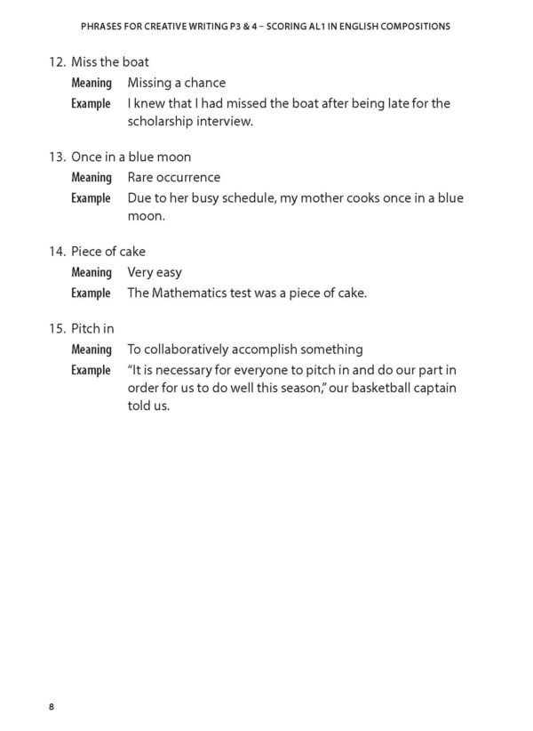 Phrases for Creative Writing P3 & 4 – Scoring AL1 in English Compositions - Image 9