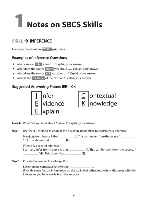 Upper Secondary History Elective SBCS Guide and Practice Second Edition - Image 3