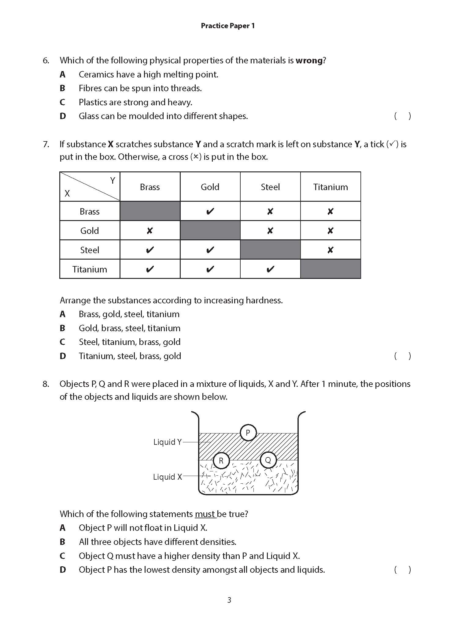 Secondary One Science G3 Practice Papers for Examination Mastery - Image 5