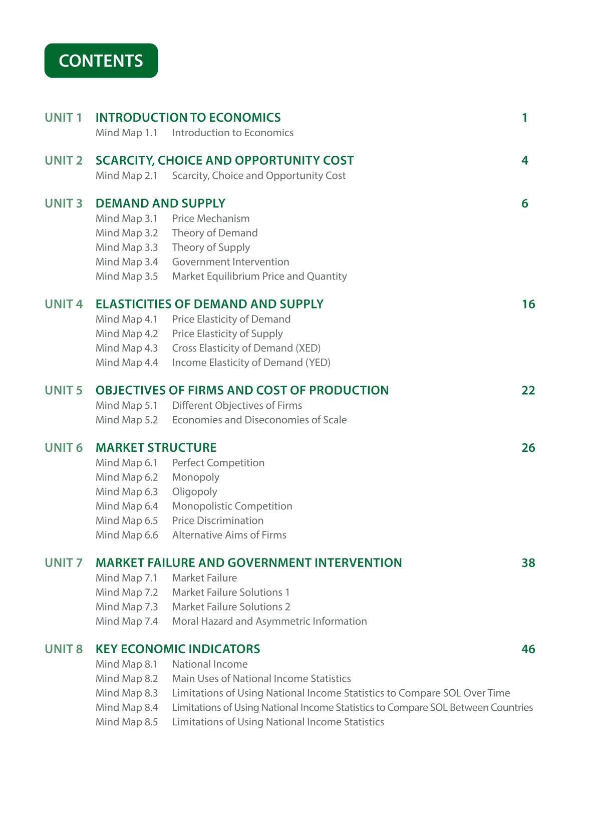 A-Level Economics Mind Maps Third Edition Integrating Key Concepts - Image 3