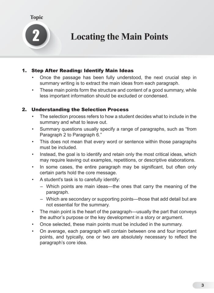 Upper Secondary O Level Summary Guide and Practice - CPD Singapore ...