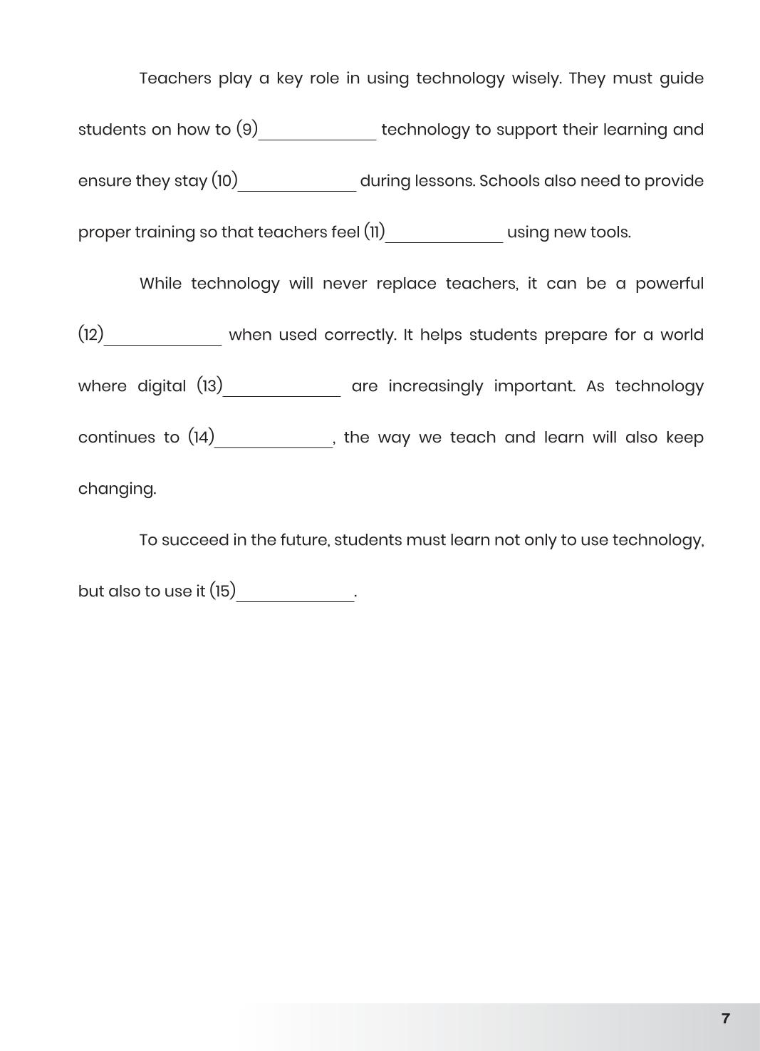 Strategic Success in PSLE English Tackling Comprehension Cloze with Confidence - Image 7
